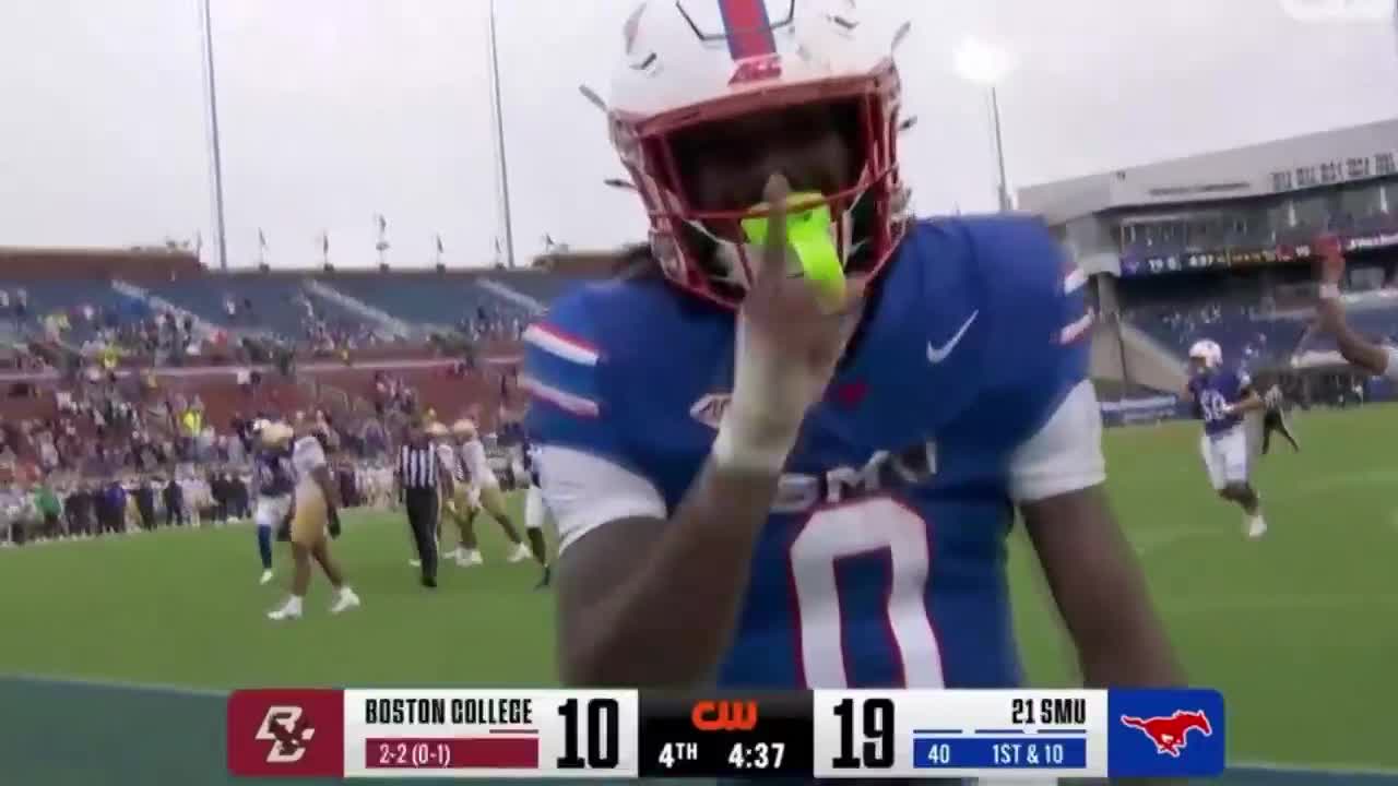 SMU Mustangs Secure Victory Over Boston College with Key Touchdown