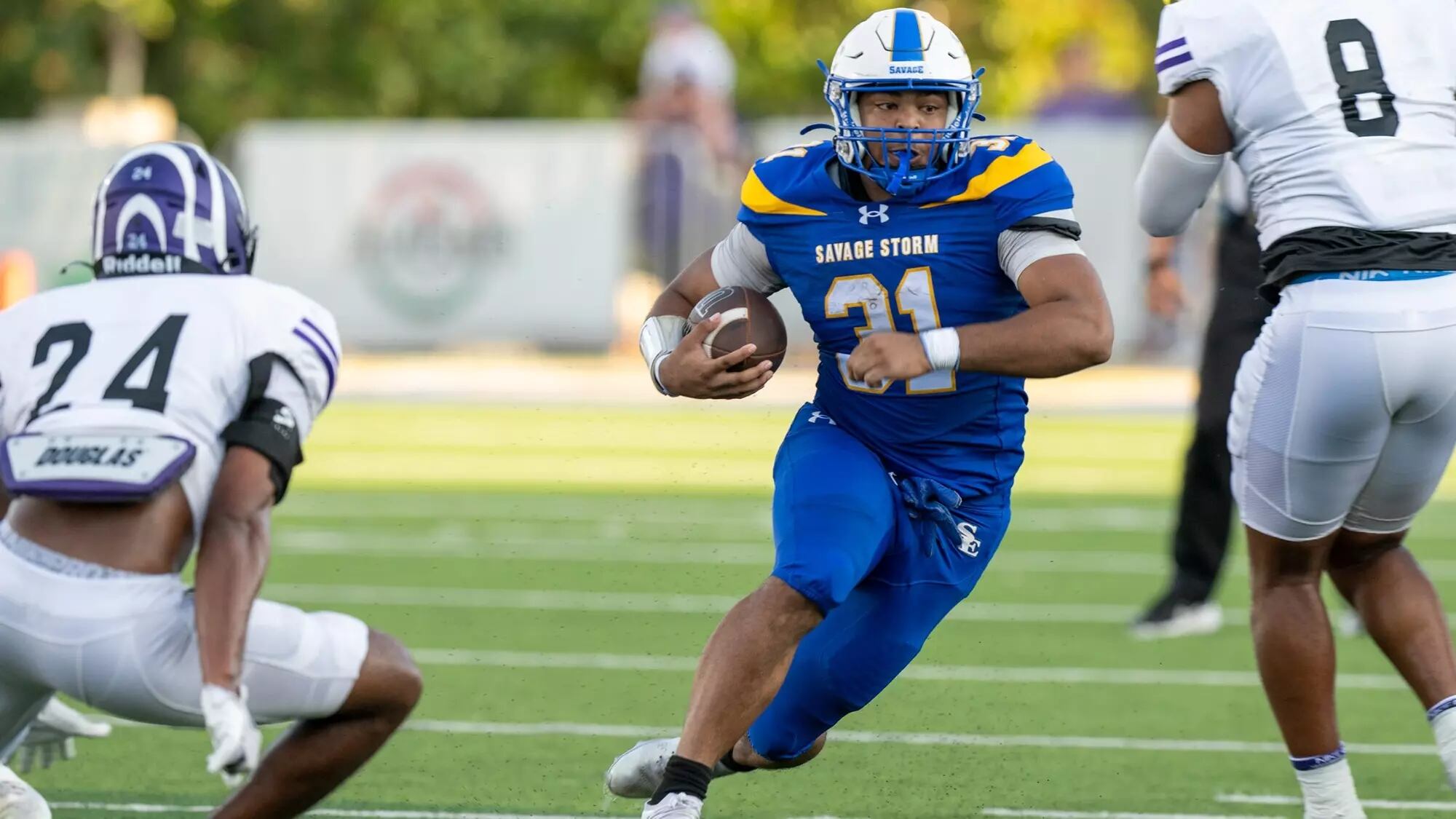 Jaylen Holloway Scores First Touchdown of Season in Southeastern Oklahoma State Victory