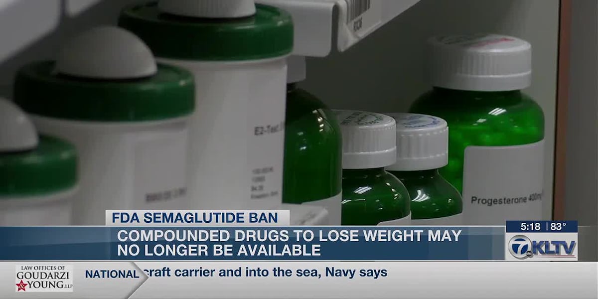 fda semaglutide ban FDA announces ban for compounded weight loss drugs fda semaglutide ban FDA announces ban for compounded weight loss drugs