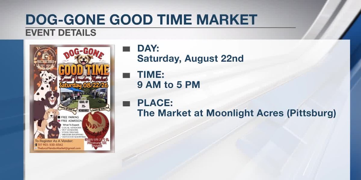 Pittsburg market goes to the dogs this weekend Pittsburg market goes to the dogs this weekend