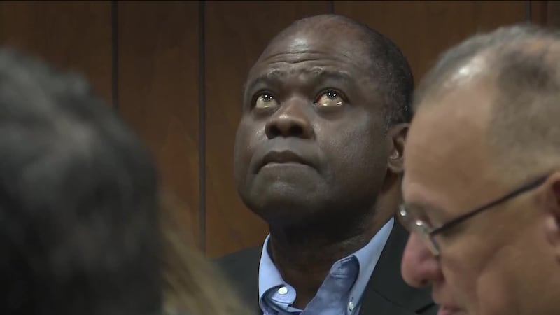 Father Anthony Odiong during his sexual assault trial in Waco, Texas, on May 27, 2026.