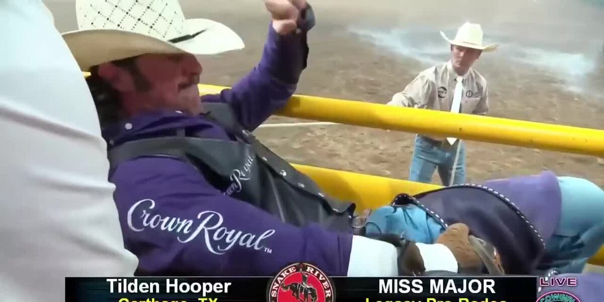 Carthage Rodeo Carthage’s Hooper has another big rodeo week