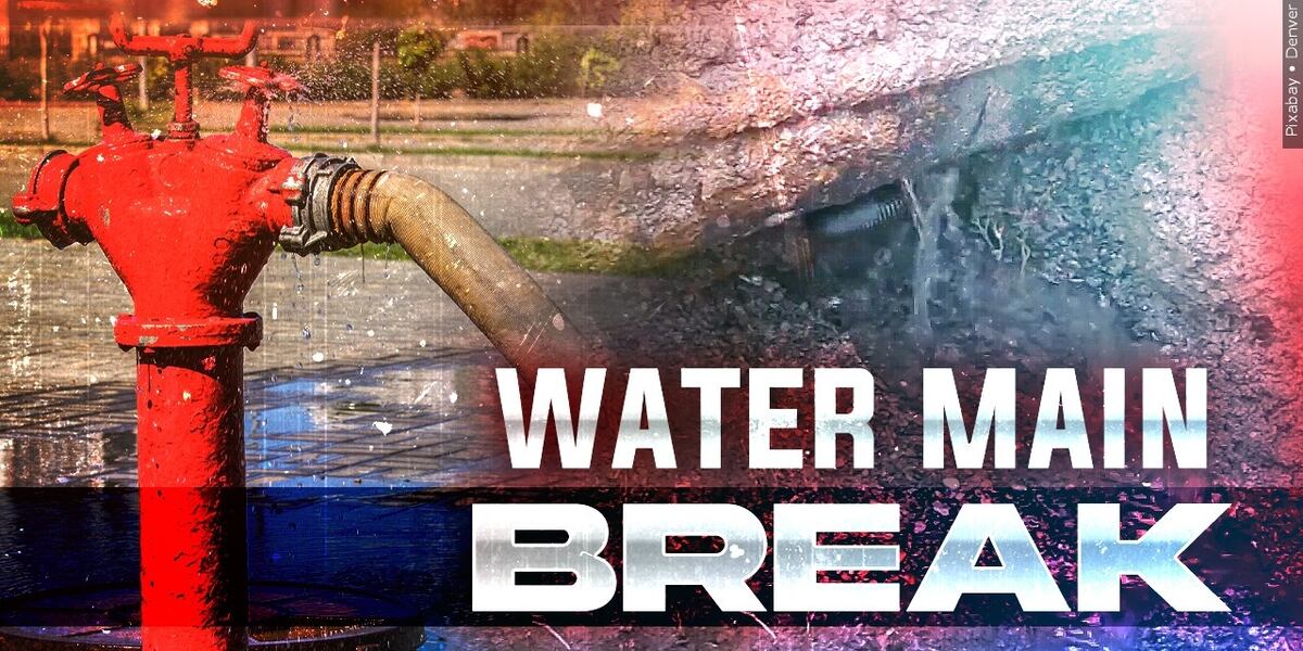 Break Rusk Rusk water main break causes service disruption