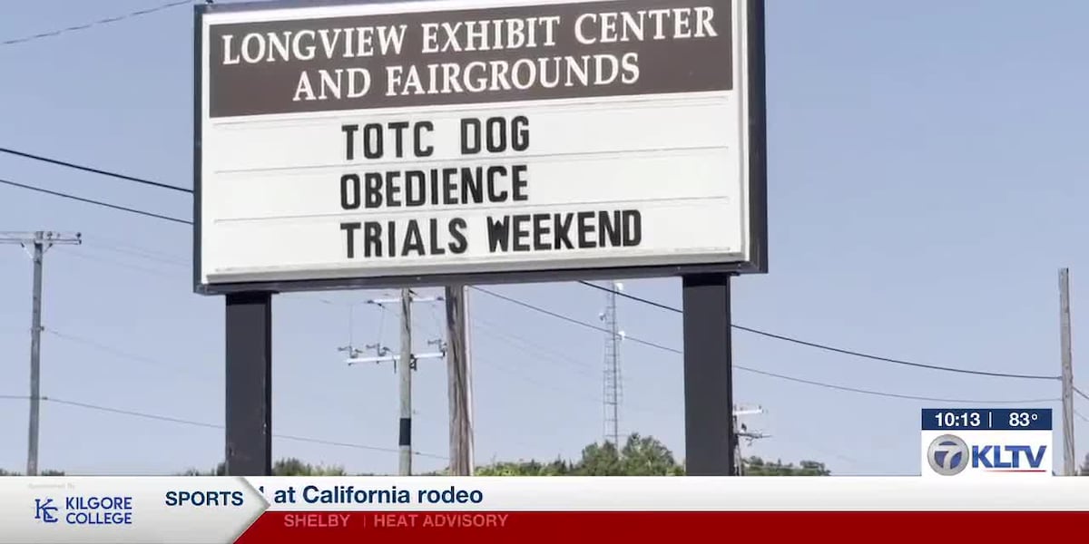 TOTC dog obedience competition returns to Longview