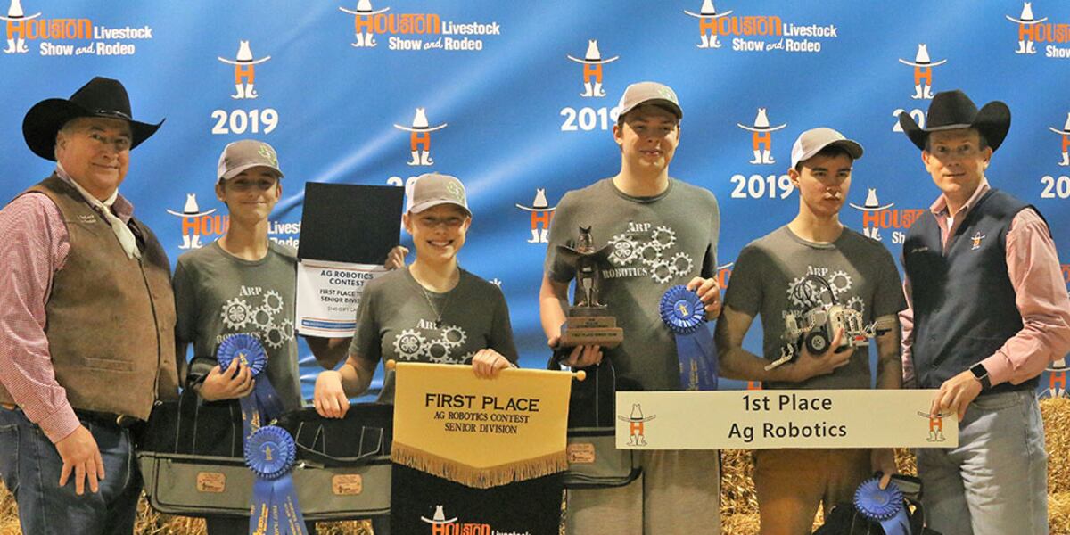 Smith County Ag Robotics teams win big at Houston Rodeo