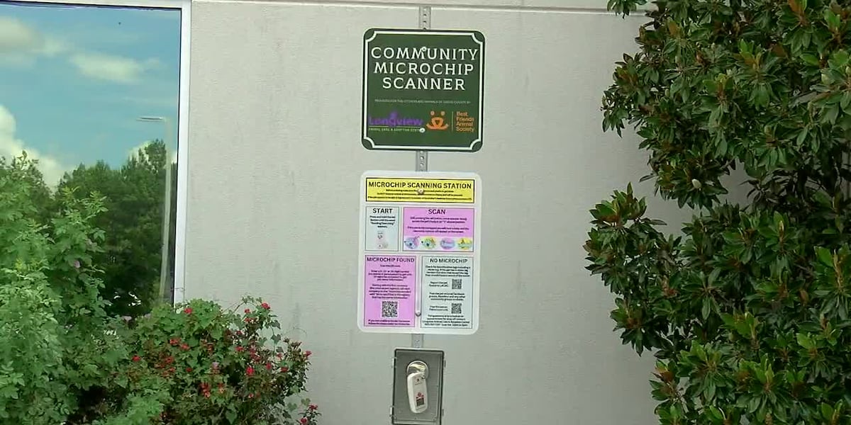 Longview Animal Care and Adoption Center installs public, free microchip reader Longview Animal Care and Adoption Center installs public, free microchip reader