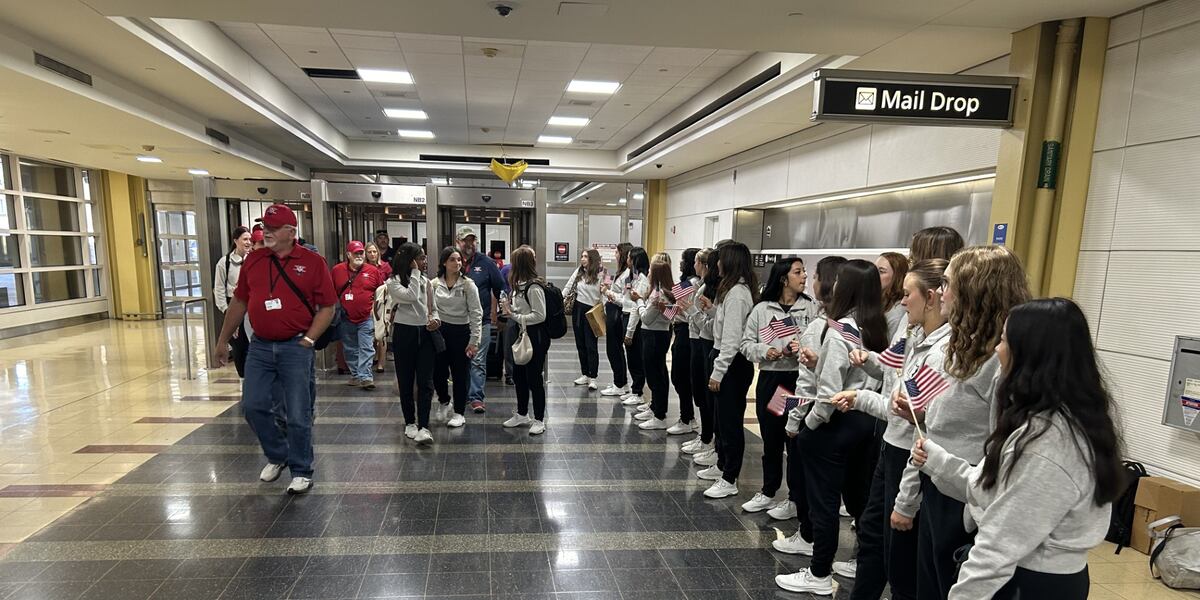 Heroes Flight honorees met with applause as they arrive in Washington D.C.