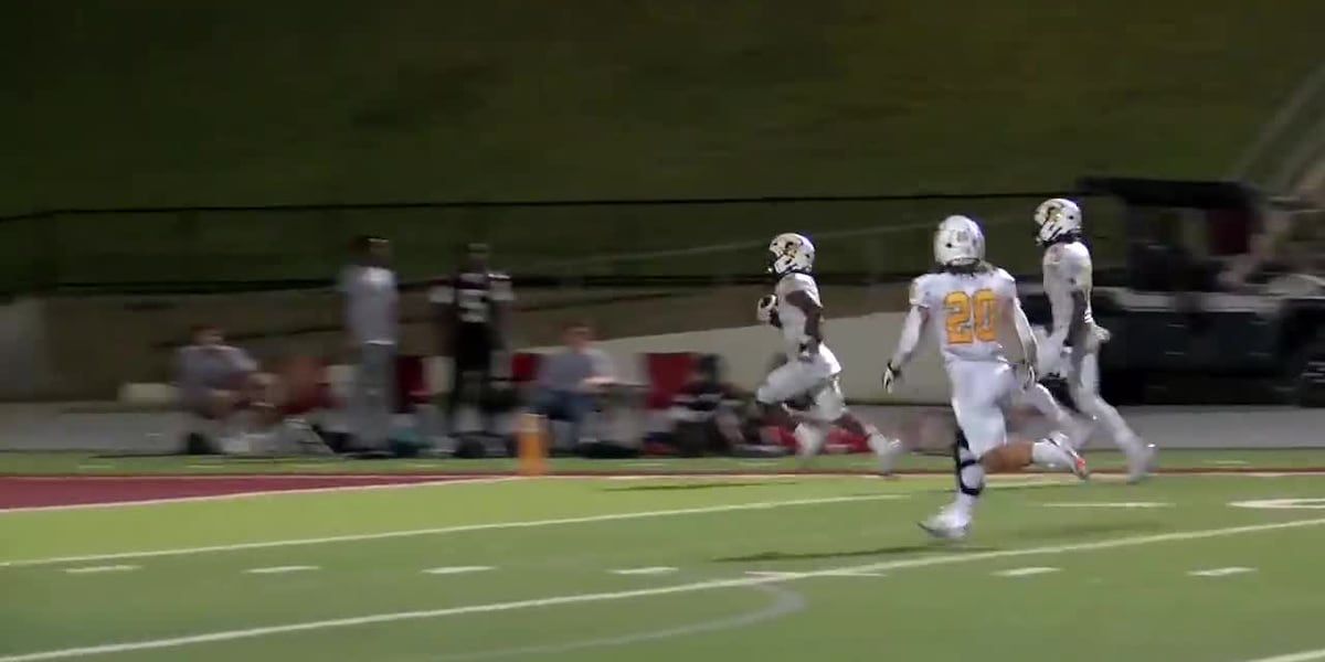 Nacogdoches doubles up Palestine, 34-17