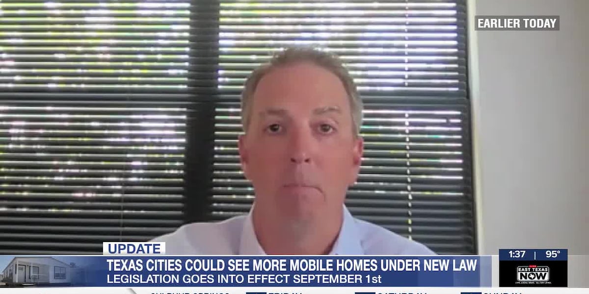 Texas law banning cities from prohibiting manufactured homes takes effect Sept. 1