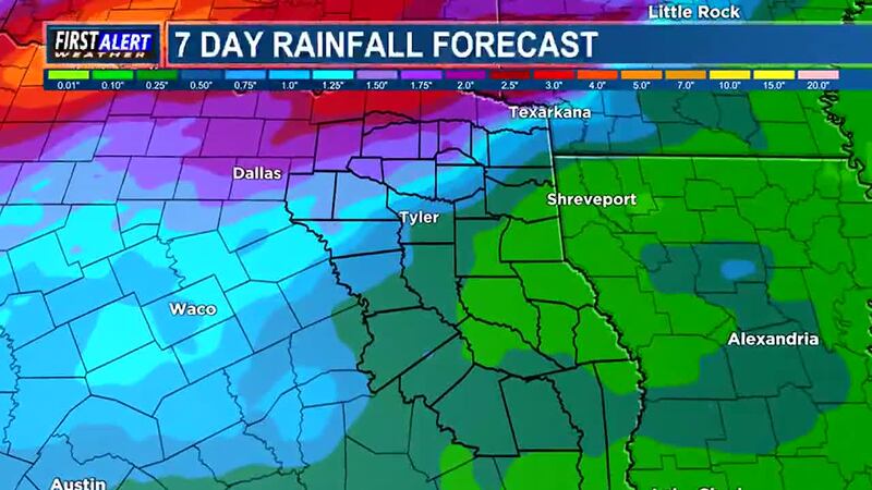 Weather Report Raining All Week Forecast