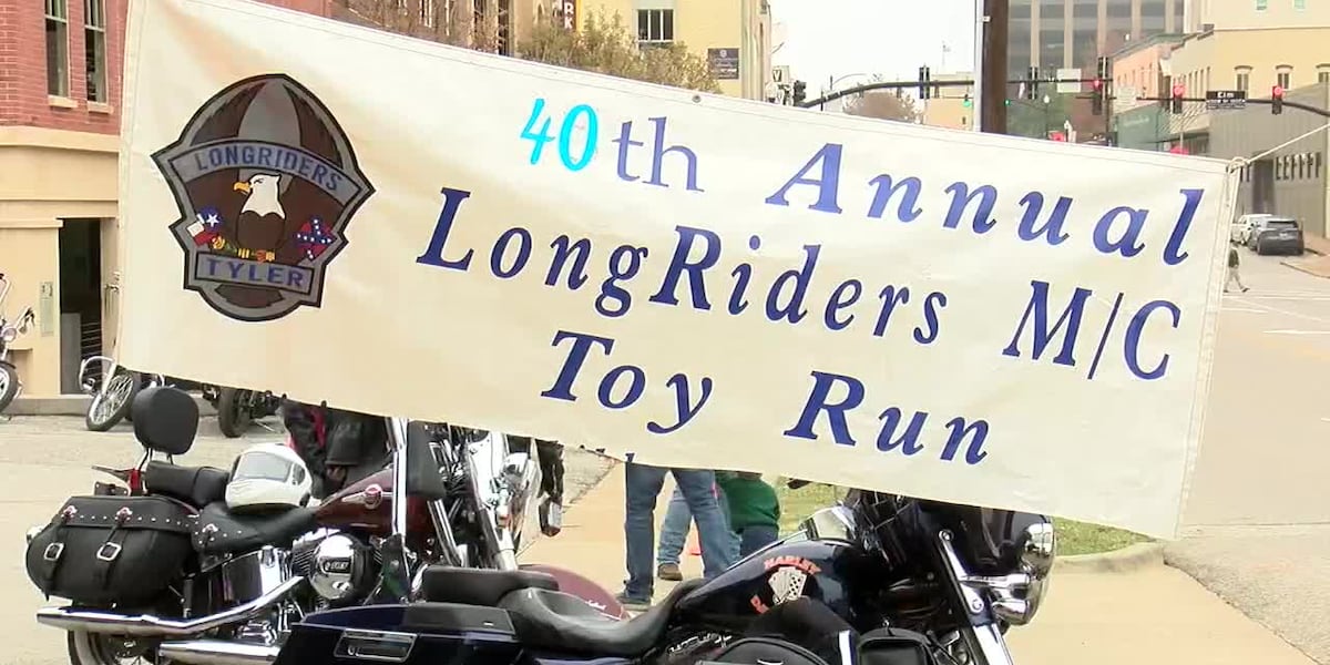 Dearborn Long Riders Longriders Motorcycle Club holds 40th annual Toy Run in Tyler