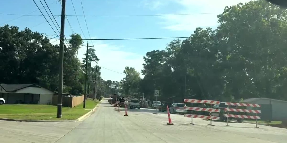 Longview's Reel Road project on schedule; two-way traffic could return before fall semester