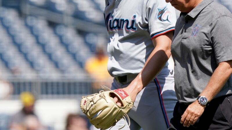 Marlin Injuries Miami Marlin, Jasper native John McMillon exits game against Pittsburgh ...