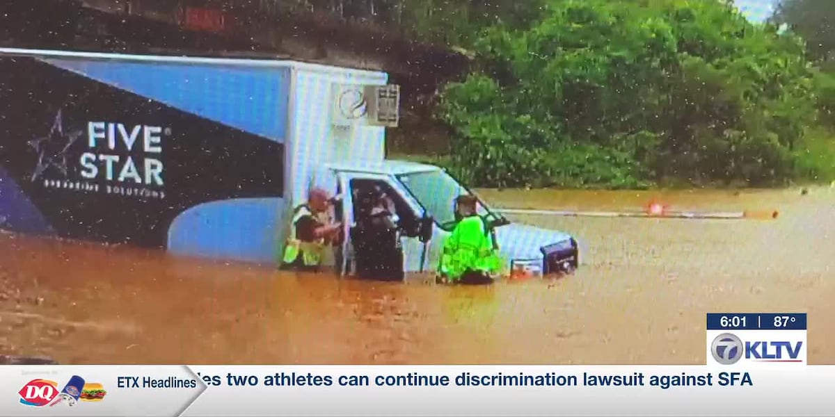 WATCH: Water rescue caught on camera during Marshall flash flooding
