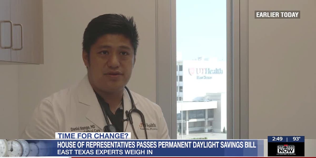 UT Health sleep expert warns of health impacts if clocks stop changing