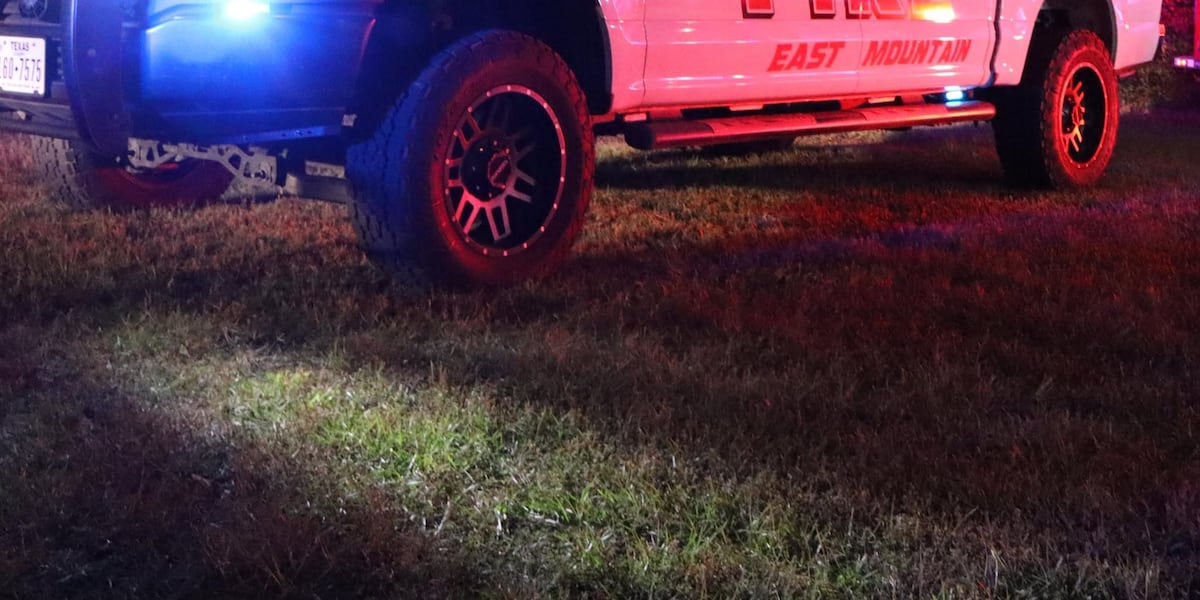 Fire caused by exploding propane tank destroys Upshur County family's home