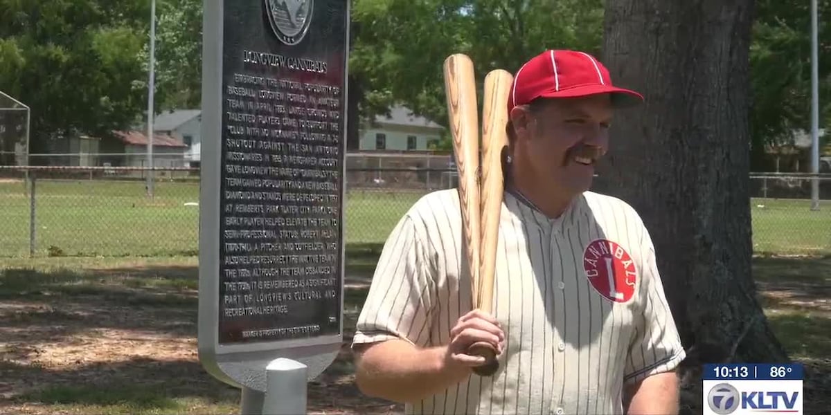 Play Ball! Longview Cannibals baseball team recognized with historical marker