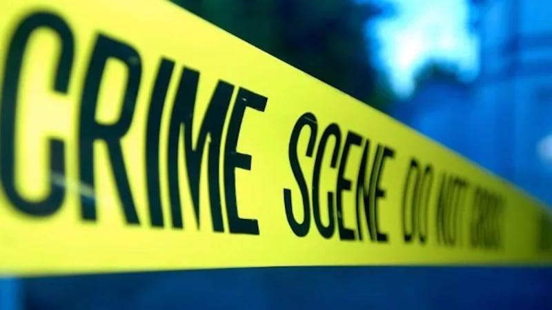 Crime scene tape.