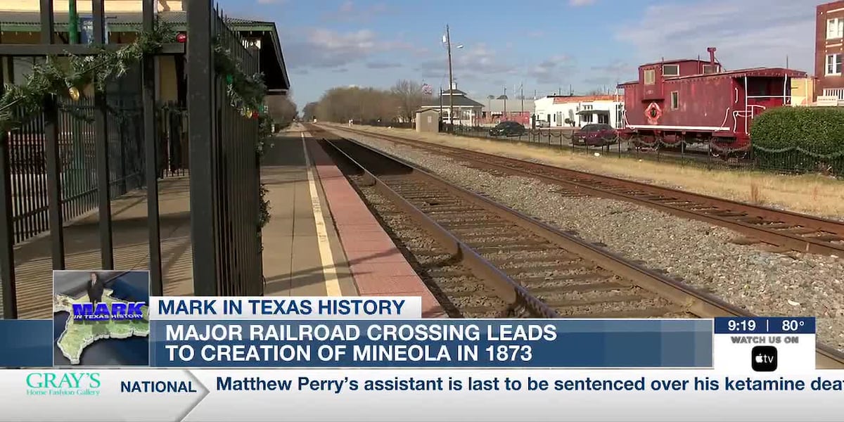 Mark in Texas History: Mineola train station marks Texas railroad history