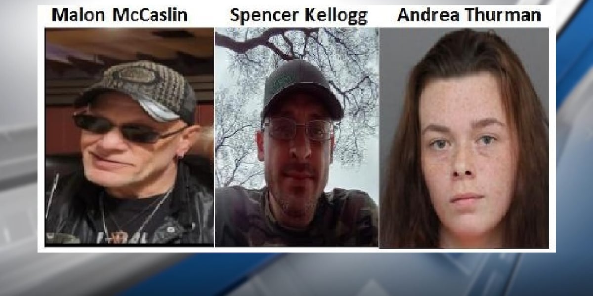 3 arrested after Cherokee County search warrant finds 145 grams of meth