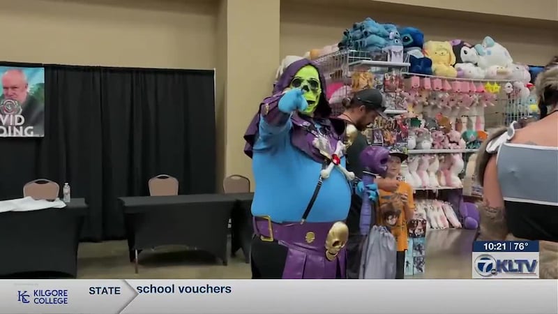 The convention combines worlds from different art mediums, whether that’s books or even movies.