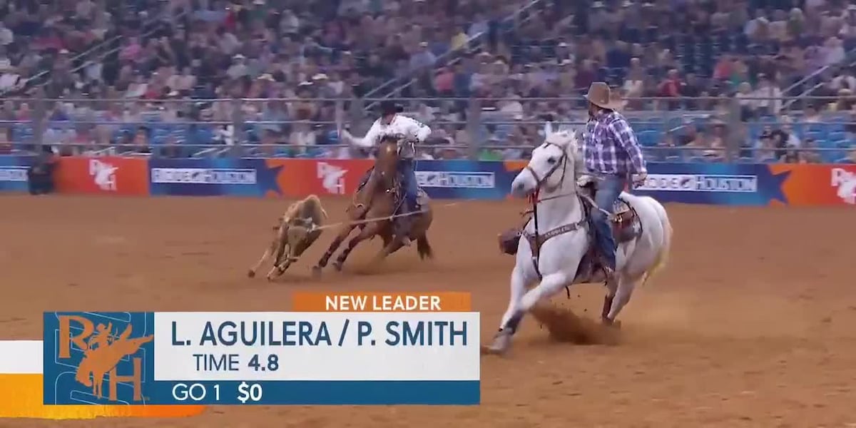 Athens roper at $12,000 ahead of Houston rodeo finals