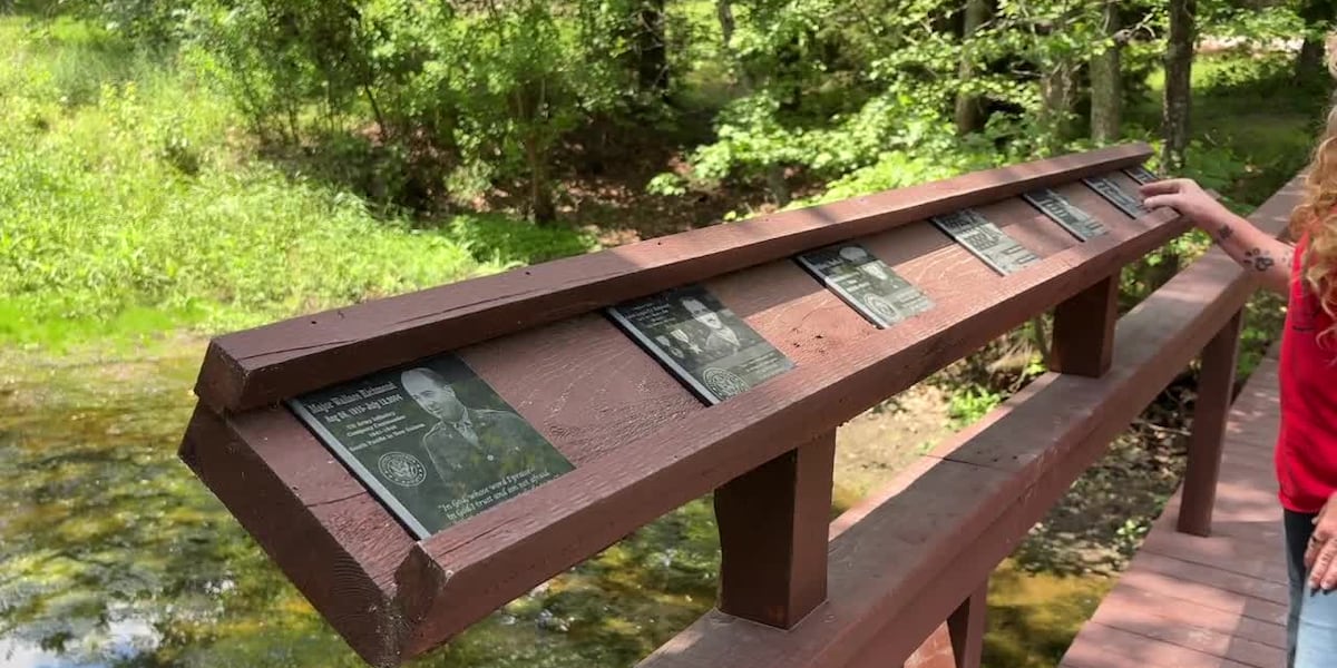 Counting Stars Ranch in Upshur County opens memorial bridge to honor veterans, raise funds