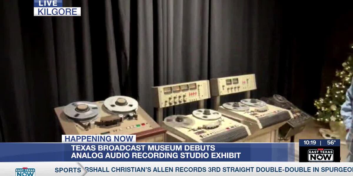 Texas. Studio Texas Broadcast Museum debuts analog audio recording studio exhibit