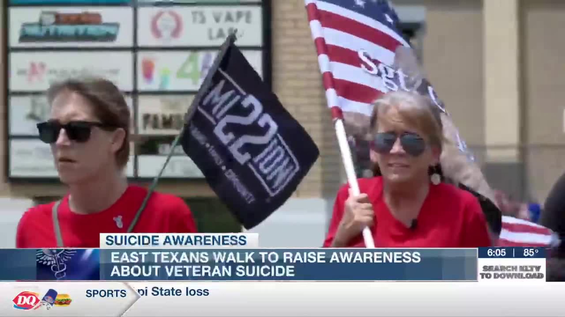 East Texans gather to walk to raise awareness about veteran suicide East Texans gather to walk to raise awareness about veteran suicide