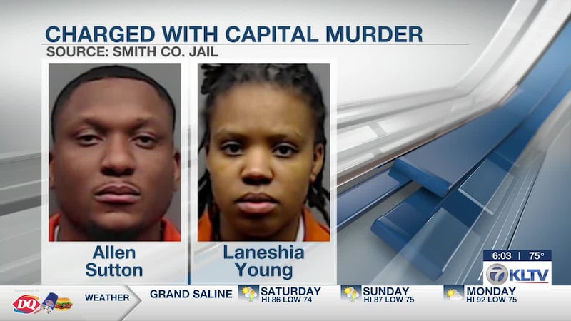 Man and woman accused of fatally beating, burning pregnant Kilgore woman appear in court