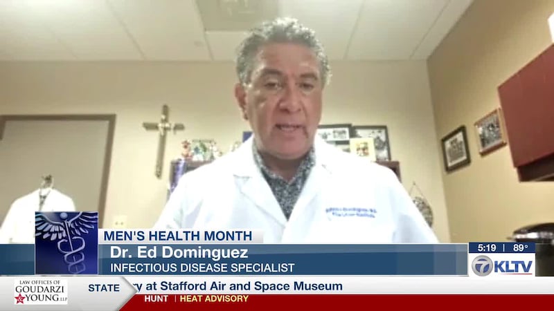 Dr. Ed Dominguez discusses screenings for prostate, colon, testicular cancer