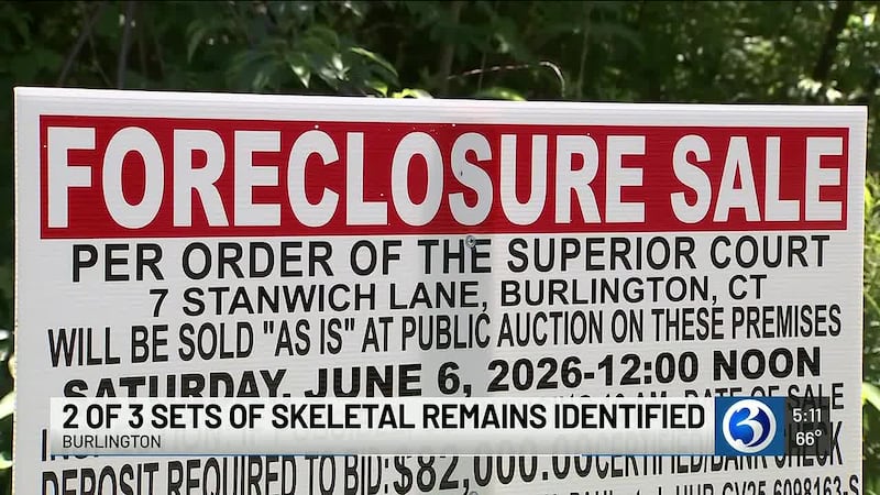 Two of three bodies in Burlington home sold at auction identified
