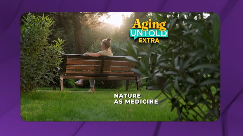 Gerontologist "Sam" Cradduck says being outside is one of the most powerful treatments for...